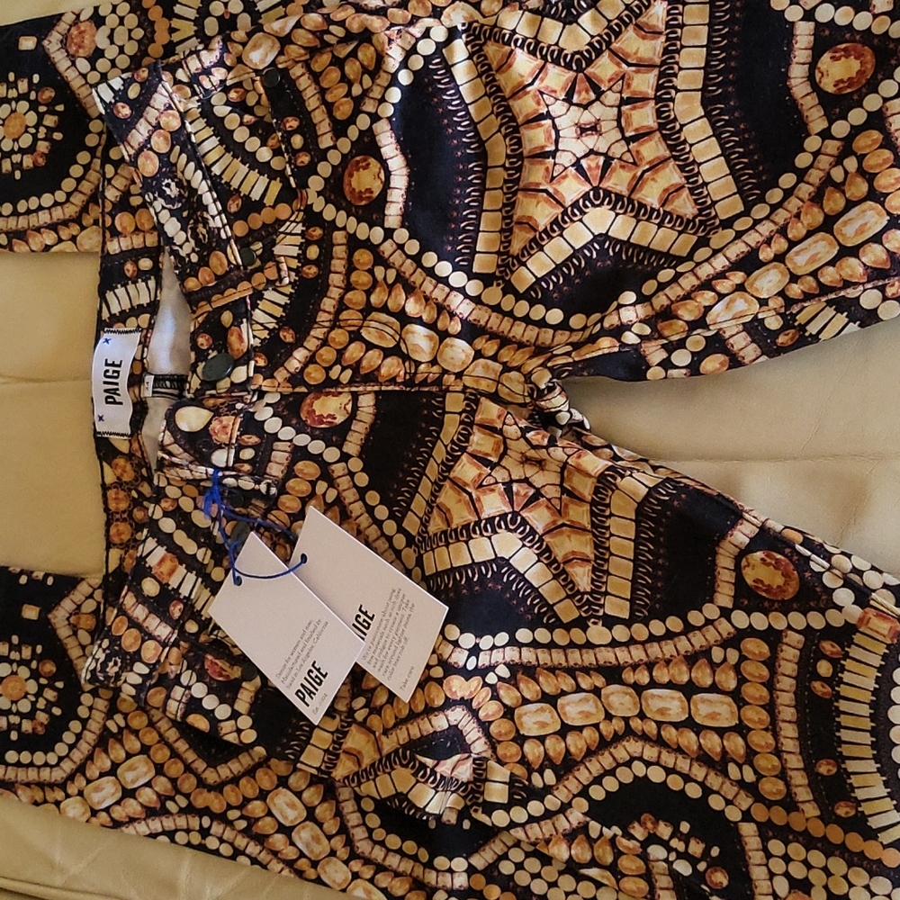 PAIGE PANTS size 24 cool gems